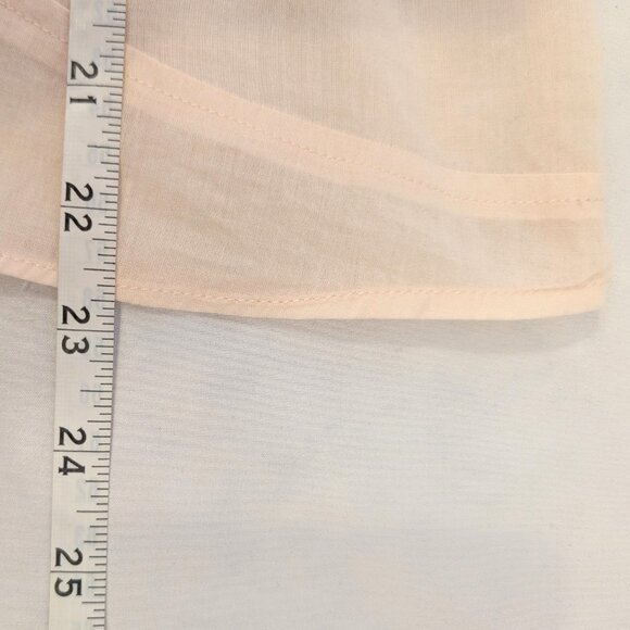 Anthropologie | Valentia Boho Embroidered Victorian Peasant Top Pale Pink | 6 - Picture 12 of 13